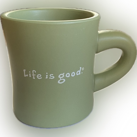 Good Home by Life is Good Green Mug. Great for music lovers! - Picture 2 of 4